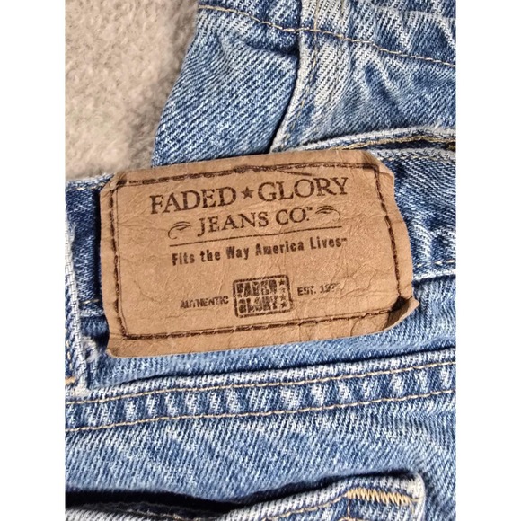 Vintage Y2K Faded Glory Original Fit Mens Jeans Denim 40 x 32 Cotton Made USA - Picture 14 of 15
